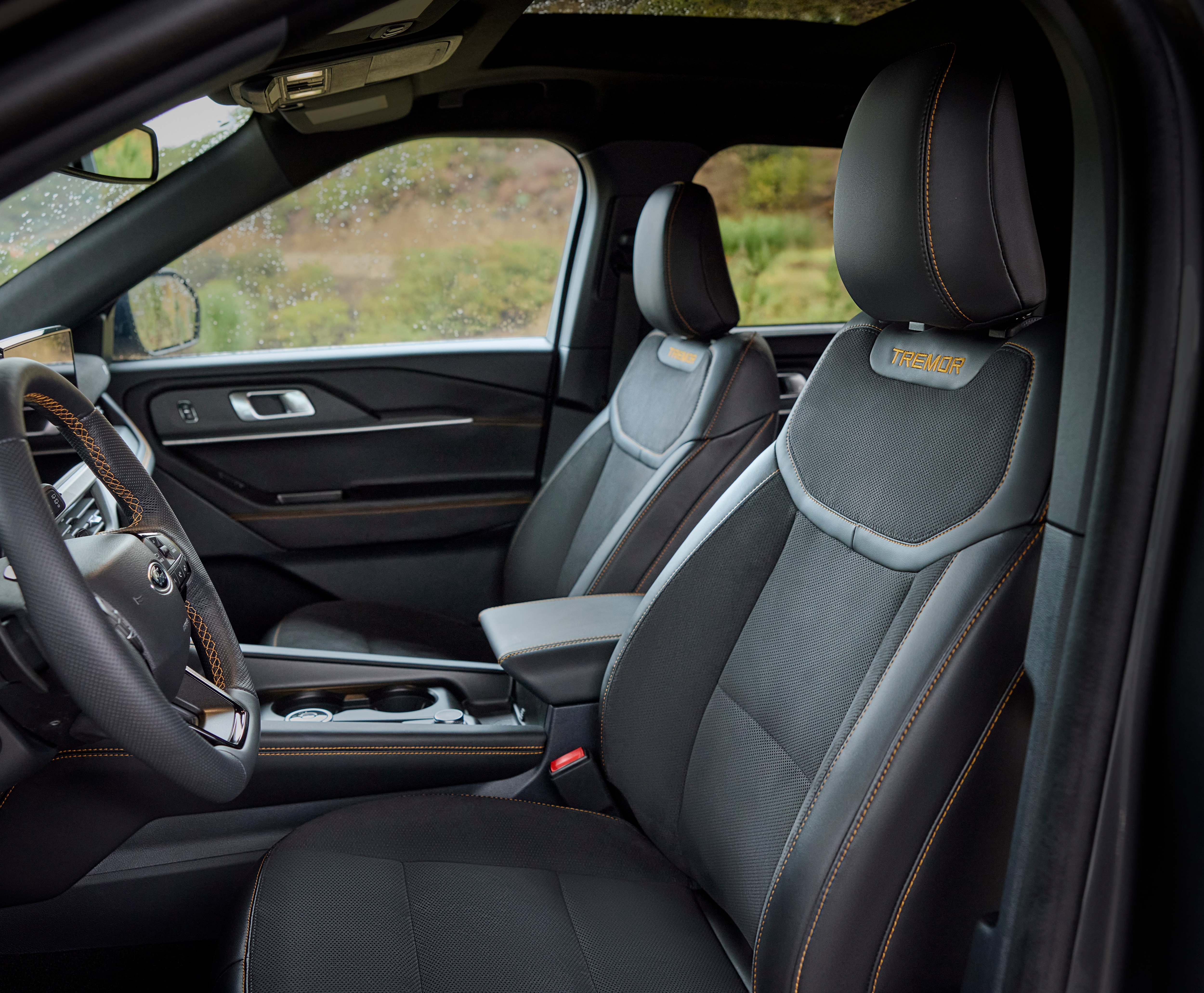 The interior of the Explorer Tremor.